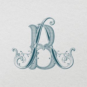 AB 2-Letter Monogram | Sprout & Foundations