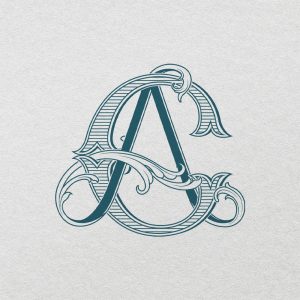 AC 2-Letter Monogram | Bellflowers & Foundations v1