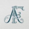 AF 2-Letter Monogram | Bellflowers & Foundations