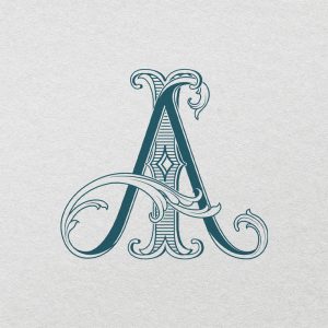 AI 2-Letter Monogram | Bellflowers & Foundations v2