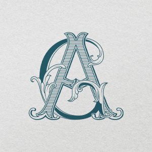 GA 2-Letter Monogram | Bellflowers & Foundations