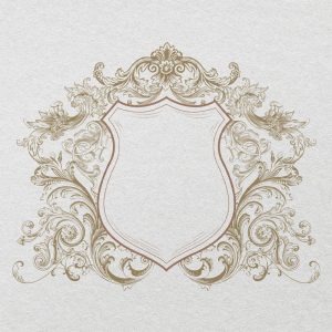 Victorian Style Wedding Crest | VCK0001