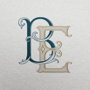 BE 2-Letter Monogram | Bellflowers & Foundations