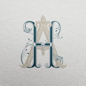 HA 2-Letter Monogram | Sprout & Pinnacle v2