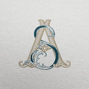 SA 2-Letter Monogram | Bellflowers & Foundations