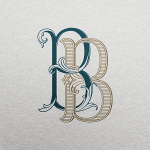 BB 2-Letter Monogram | Bellflowers & Foundations