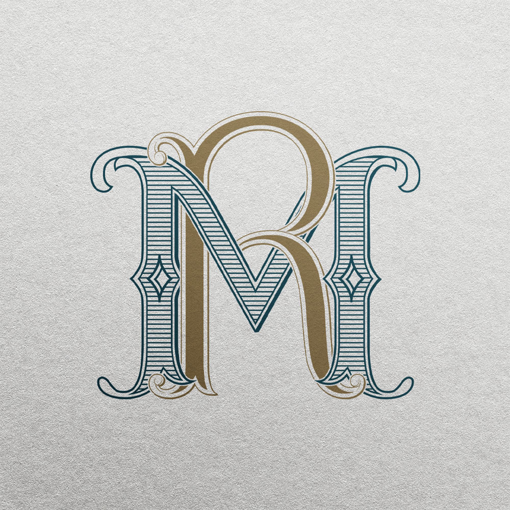 MR 2-Letter Monogram | Foundations & Pinnacle