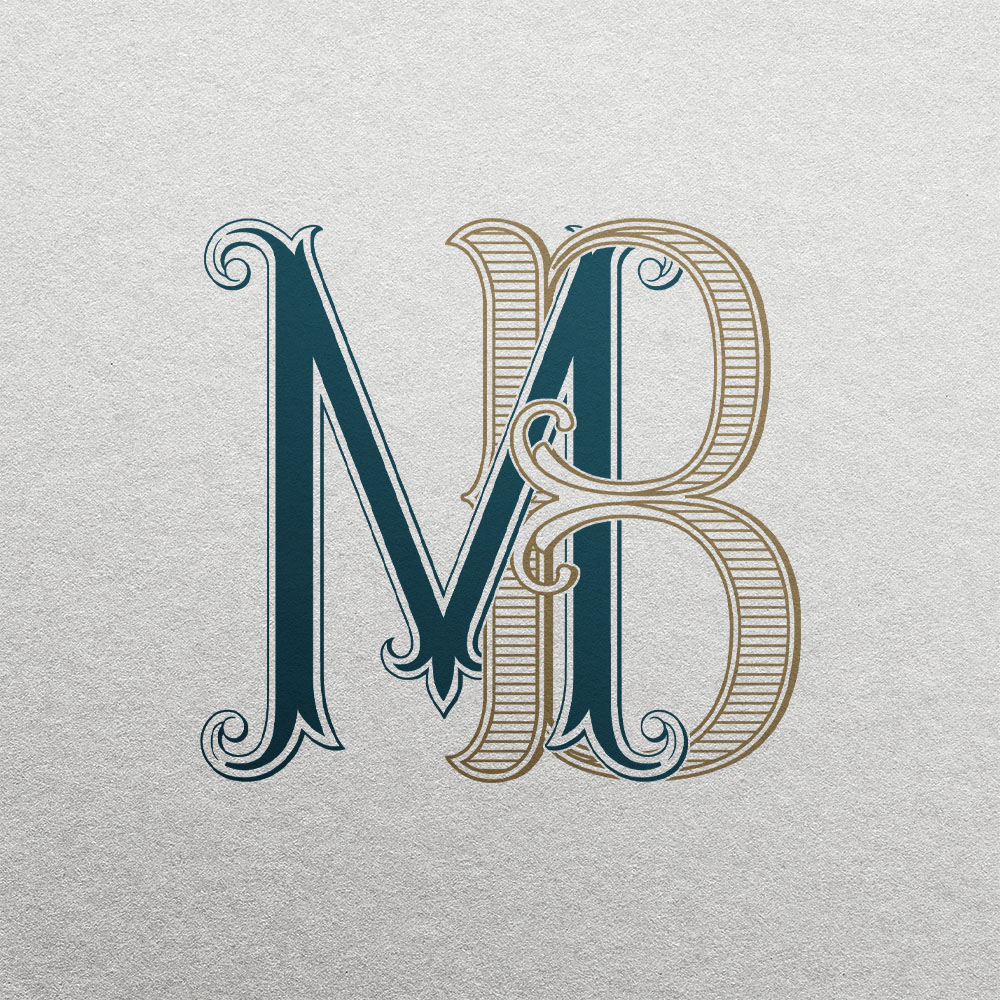 MB 2-Letter Monogram | Pinnacle & Foundations