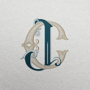 JC 2-Letter Monogram | Gatsby & Foundations