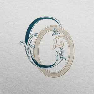 CO Wedding Monogram | Bellflowers & Pinnacle