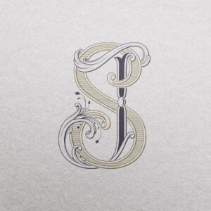 JS Wedding Monogram | Sprout & Pinnacle