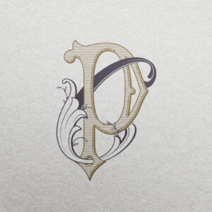 CP Wedding Monogram | Nouvelle & Vintage