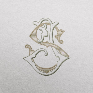 JS Wedding Monogram | Vintage & Foundations