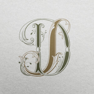 DJ Wedding Monogram | Sprout & Florals