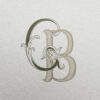 GB Wedding Monogram | Bellflowers & Foundations