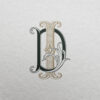 DI Wedding Monogram | Bellflowers & Foundations