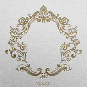 Victorian Style Wedding Crest | VCK0011