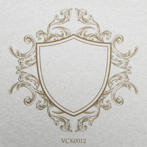 Victorian Style Wedding Crest | VCK0012