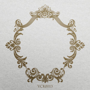 Victorian Style Wedding Crest | VCK0013
