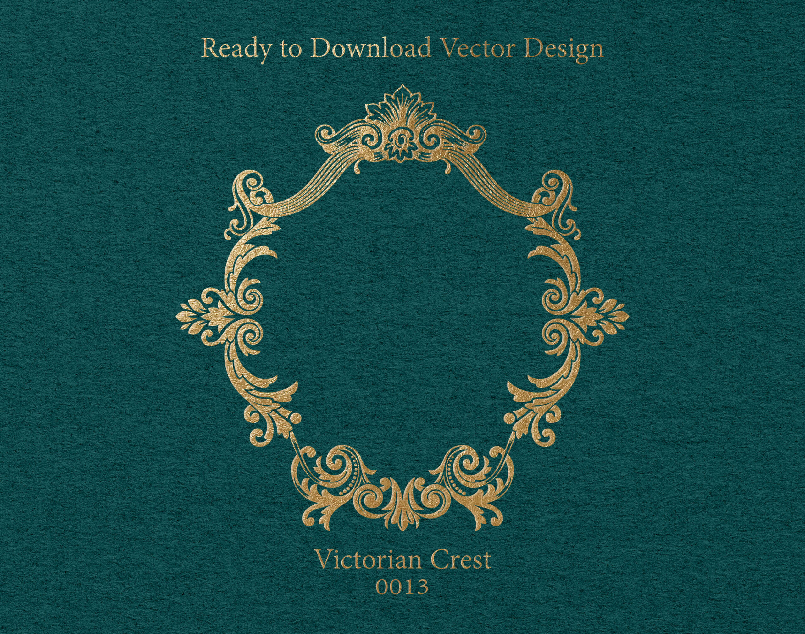 Victorian Style Wedding Crest | VCK0013 - Image 4