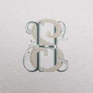 HS 2-Letter Monogram | Sprout & Pinnacle
