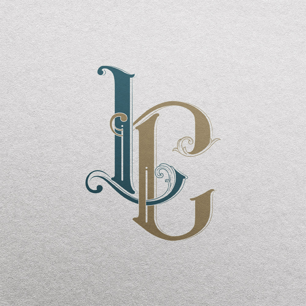 LC 2-Letter Monogram | Gatsby