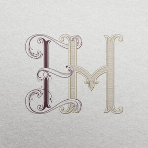 EH 2-Letter Monogram | Sprout & Pinnacle