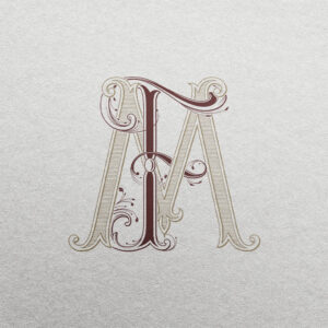 FM 2-Letter Monogram | Sprout & Pinnacle