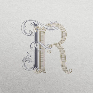 FR 2-Letter Monogram | Sprout & Pinnacle