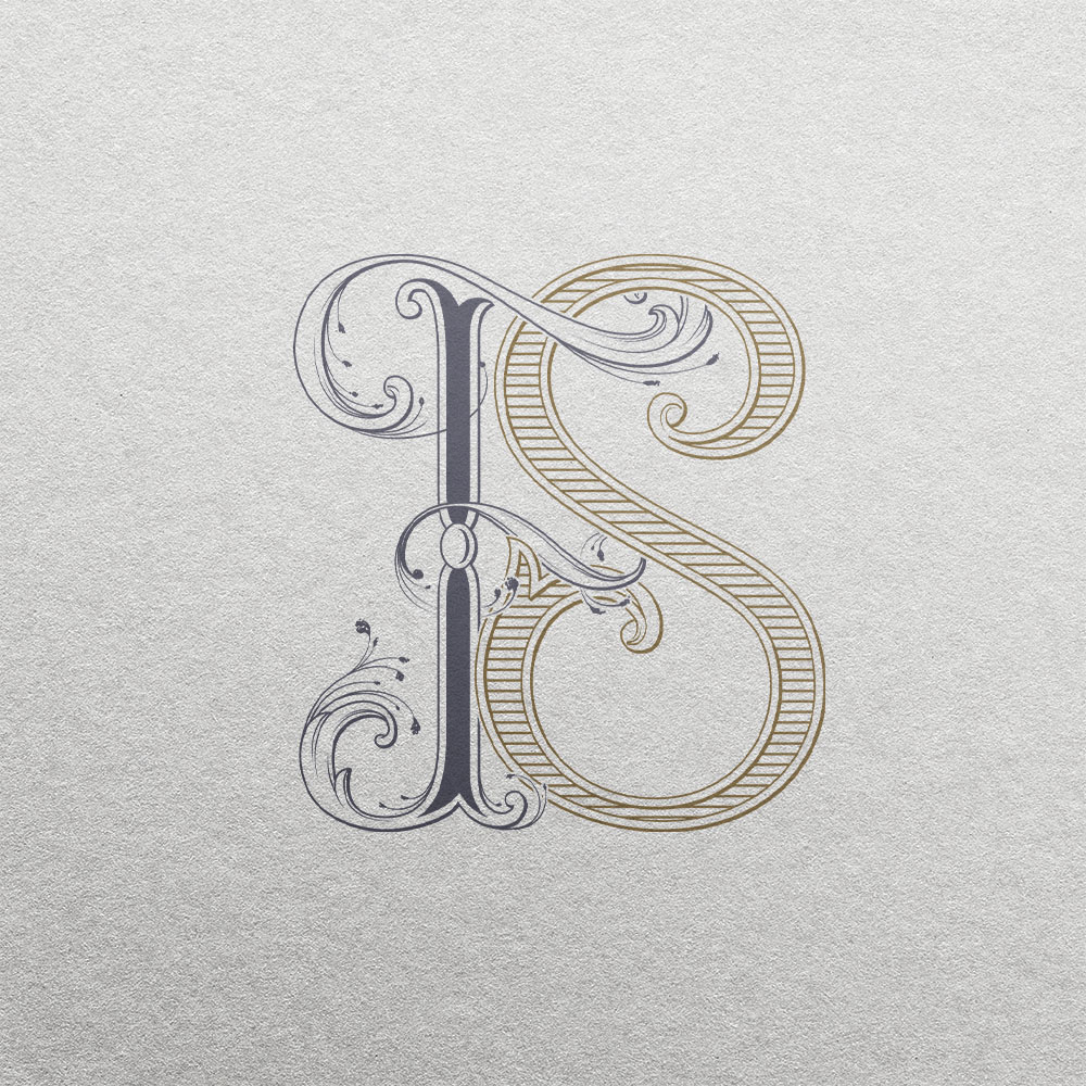 FS 2-Letter Monogram | Sprout & Pinnacle