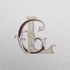 GL 2-Letter Monogram | Bellflowers & Foundations