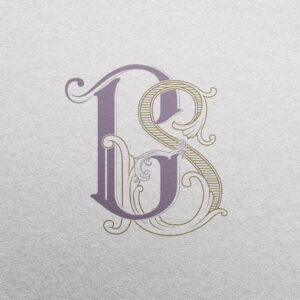 GS 2-Letter Monogram | Gatsby & Flare