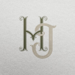 HJ 2-Letter Monogram | Pinnacle