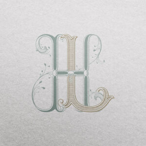 HL 2-Letter Monogram | Sprout & Pinnacle