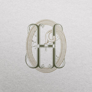 HO 2-Letter Monogram | Sprout & Pinnacle