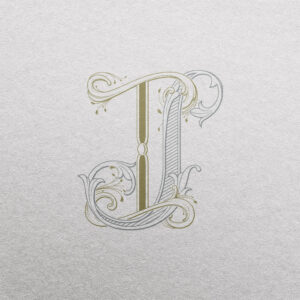 IJ 2-Letter Monogram | Sprout & Florals