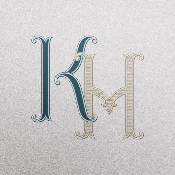 KH 2-Letter Monogram | Pinnacle