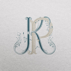 KP 2-Letter Monogram | Sprout & Pinnacle