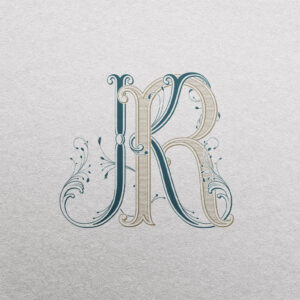 KR 2-Letter Monogram | Sprout & Pinnacle