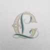 LC 2-Letter Monogram | Ribbon & Foundations